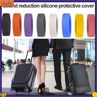 olimpidd|  Luggage Wheel Covers Colorful Luggage Wheel Protectors 8pcs Colorful Silicone Luggage Wheel Protectors Anti Scratch Shock Absorption Covers for Suitcase Wheels Travel