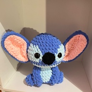 [TOMATOAPPLE] Amigurumi Stitch Plushie || Stitch Knitted Doll