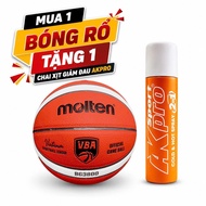 Molten BG3800-VBA Basketball - Size 6,7 - Genuine - Free Pump Molten Basketball