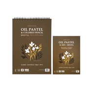 PAPELSINO Bristol Paper Sketchbook for Oil Pastel and Colored Pencil