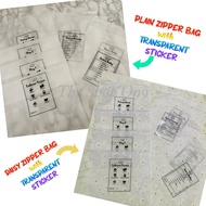 👶8pcs+GIFT🎁DAISY & PLAIN Plastik Hospital👶Zipper Bag PLASTIK PACKING BAJU BABY HOSPITAL zip baby lab