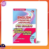 Buku Pek Combo English Synonyms &amp; Antonyms Guided Compositions Exercises (New 2021)