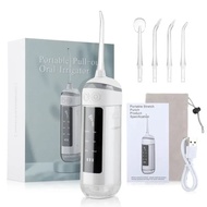 Oral Irrigator 6 Mode Portable Tooth Cleaning Telescopic Water Floss irrigator Dental Water Jet IPX7 Waterproof Water Floss