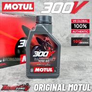 100% ORIGINAL MOTUL 300V FULLY Synthetic 4T Ester Engine Oil 10w40 15w50/ Minyak Hitam Motor Motul 3