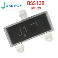 100PCS BSS138LT1G SOT23 BSS138 SOT SOT-23 MOSFET SMD J1 MOS field effect transistor new IC In Stock