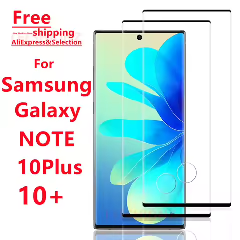 1/4Pcs Tempered Glass Screen Protector for Samsung Galaxy Note10Plus - Smartphone Protection Suitabl