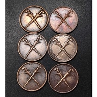 British Malaya Double Kriss 1 Cent 1962 ( x 6 )