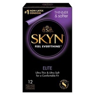 1 Box Isi 12Pcs Skyn Elite Non-Latex Condom Kondom