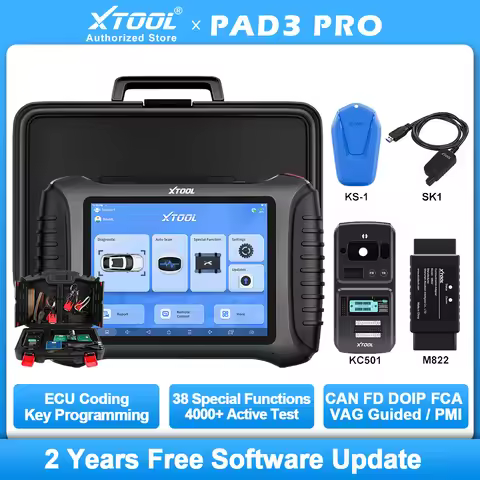 XTOOL X100 PAD3 Pro Key Programming Tools AI-Assisted Full System All Key Lost Immobilizer Tool PAD3
