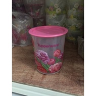 ready stock - Tupperware flower one touch canister 1.25L