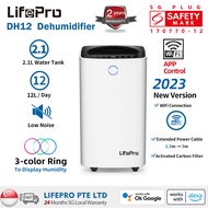 【Ready Stock in SG】LifePro / AirPro Dehumidifier with Compressor/ DH12 /3-pin SG Plug/ English Panel/ 2 Years SG Warranty