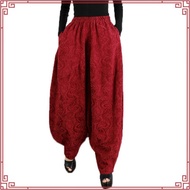 Samurai Pants Hill Tribe Hmong Miao Harem Yoga Fitness Chiang Mai Cotton Hippie Bohemian Baggy Genie