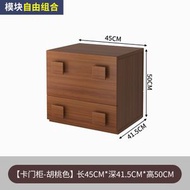 严选中古风复古卡门柜电视柜客厅组合斗柜简约储物柜床头柜多功能