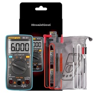 ZOYI มัลติมิเตอร์แบบดิจิตอล ZT-102 Auto Range 6000 นับ AC/DC แอมป์มิเตอร์โวลต์มิเตอร์ Ohm Hertz True