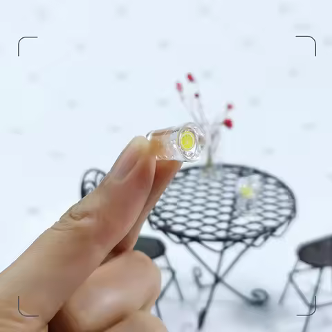 Dollhouse Miniature food lemon Juice Jug cup for Dollhouse Furniture