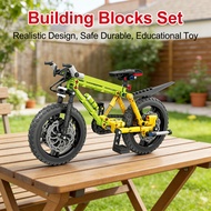 Working Set Building Blocks Kids Building Blocks Bike Realistic with for for Parts Kids & Hobbyists