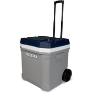 USA made 62 qt Igloo Maxcold Wheeled Roller ice cooler box x coleman