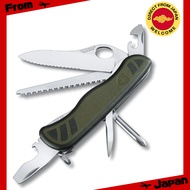 VICTORINOX Soldier Knife Swiss Army Knife Multi-function Knife Large Blade with Phillips Screwdriver