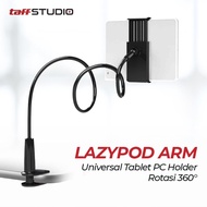 Taffstudio Lazypod Arm Universal Tablet PC Holder Clip 360