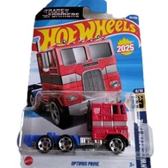 HW Hot Wheels Optimus Prime. Card Transformers Series Screen TimeHW. More Than Meets The Eye. Authen