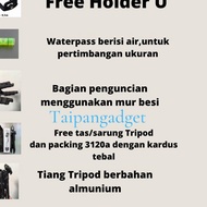 Universal hp tripod And Camera - free holder U hp holder And tripod Bag 3120A