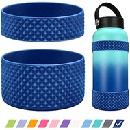 2PCS Aquaflask Accessories Set 12oz-22oz Aquaflask Rubber Cover Diamond Silicone Boot Sleeve with Ci