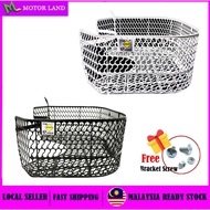 YAMAHA Y100 SPORT100 SPORT 100 BASKET BAKUL BESI 88 KACANG BASKET WHITE / BLACK