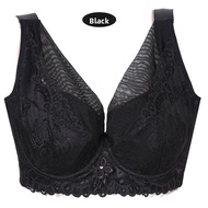 plus Size Bra Ultra Large Cup Adjustable Thin No Sponge 85D-115F Cup Bra for Heavy Women Comfortable
