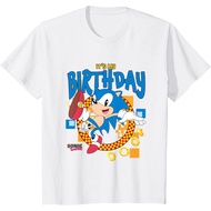 Sonic The Hedgehog Birthday It's My Birthday Cheering Sonic T-Shirt