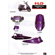 BODY SET SUZUKI V100 - COVERSET FRAME COLOR PARTS RED BLACK BLUE BODY COVER SET BODYSET