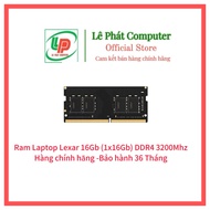 Lexar Laptop Ram 16Gb (1x16GB) DDR4 3200Mhz - Genuine product -