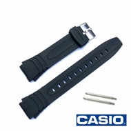 Strap CASIO W59 F91 F93 F94 W217H RUBBER WATCH STRAP FREE PAIR PEN