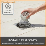 FTY  4Pcs Metal Mesh Gutter Guards Leaf Debris Trap Drain  Cover N