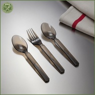 [SH] Disposable Plastic Fork Spoon Set 20Pcs Individually Wrapped Utensils for Takeaway Food Caterin