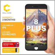 LCD Display Touch Screen Compatible For IP 8 PLUS Free Tempered Glass