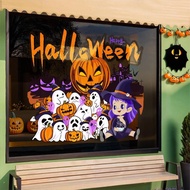 [Special Sale on Sale] HALLOWEEN Decoration Glass Sticker HALLOWEEN Decoration Cartoon Static Sticke