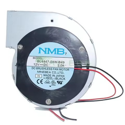 new For NMB BL4447-04W-B49 11028 12V 2A 2wire 4wires Turbine Centrifugal Fan Blower Metal Frame,High