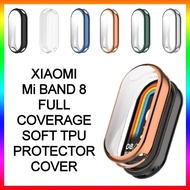 Xiaomi Mi Band 8 Full Coverage Soft Tpu Protector Cover Xiaomi Mi Band 8