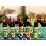 GANTUNGAN Unique Keychain/GANCI Miniature Mosquito Spray BAYGON HIT RESIN Material