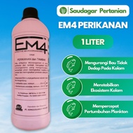 EM4 MIKROORGANISME PUPUK ORGANIK CAIR PERIKANAN DAN TAMBAK 1 LITER - Saudagar Pertanian