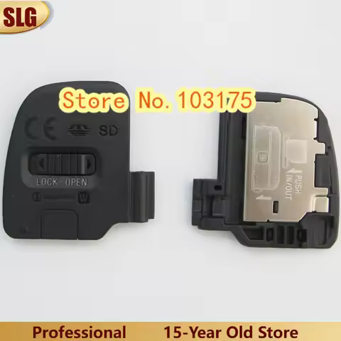 Original New For Sony A6000 ILCE-6000 A6100 A6300 A6400 Black Battery Cover Door cap Lid camera repa