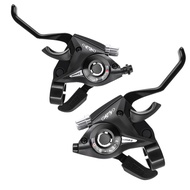 Mountain Bike Adjustment Finger Derailleur Derailleur 7/8 Speed Handbrake Lever 21/24 Speed One Pair