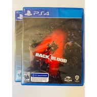 Ps4 game disc: Back 4 Blood (new)