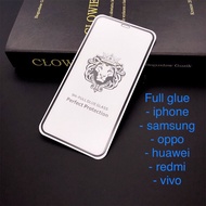 Huawei V20 PRO V21 V21E V23 V23E V25 V25E V27E Y02 Y02T Y02S Y16 Y19 tempered glass Full glue clear 