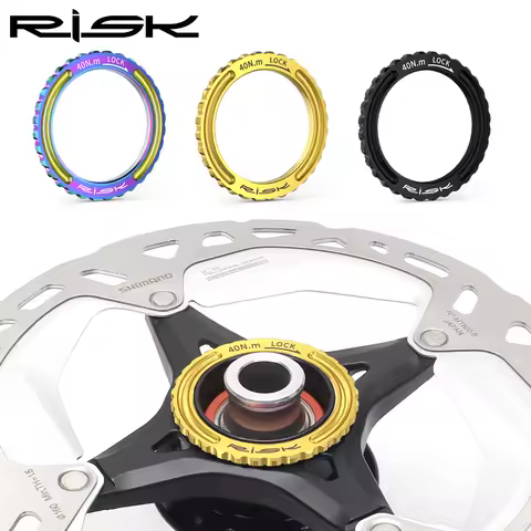 RISK Titanium Alloy Center Lock Disc Gland Lock Ring Nut for Campagnolo CP Wheelset WTO Adapted Cycl
