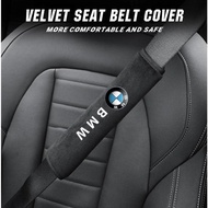 2pcs BMW Car Seat Belt Protector Seat Belt Shoulder Protector Breathable Universal Ice Silk Soft Car