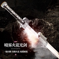 Spark Lightsaber Spray Battle Blade Drawing Sword Fire Laser Sword Luminous Sword Boy Children's