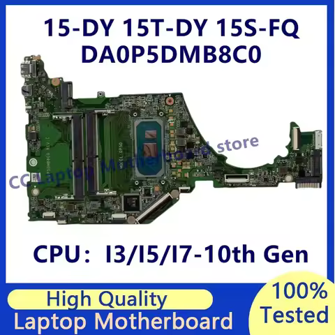 DA0P5DMB8C0 Mainboard For HP Pavilion 15-DY 15T-DY 15S-FQ Laptop Motherboard With I3/I5/I7-10th Gen 