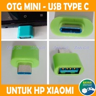OTG USB Type C Untuk HP Xiaomi Redmi 8A Flashdisk Mouse Type-C
