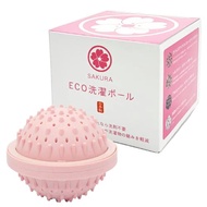 SAKURAECO洗衣球 粉紅色 1入